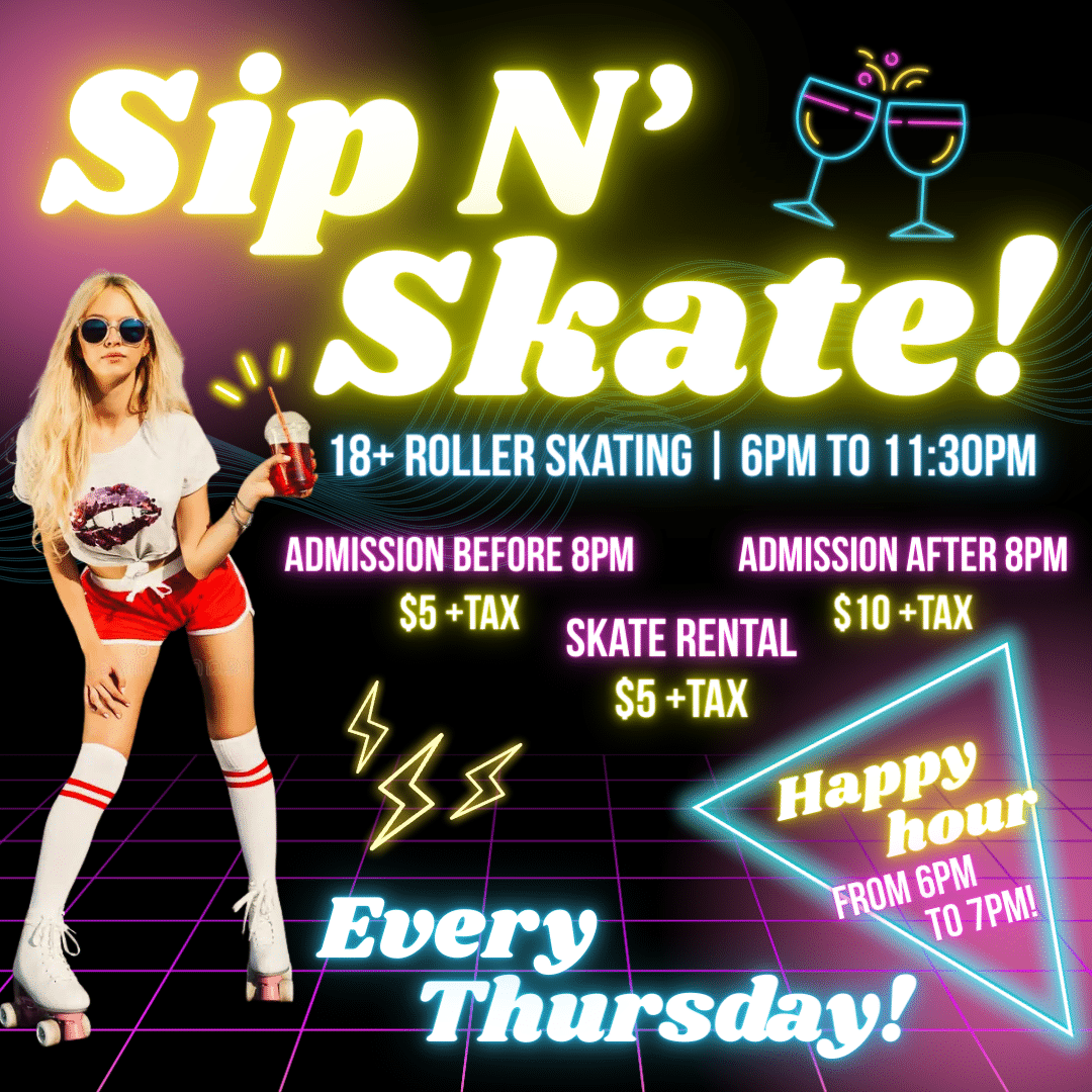 Sip N’ Skate (Instagram Post)